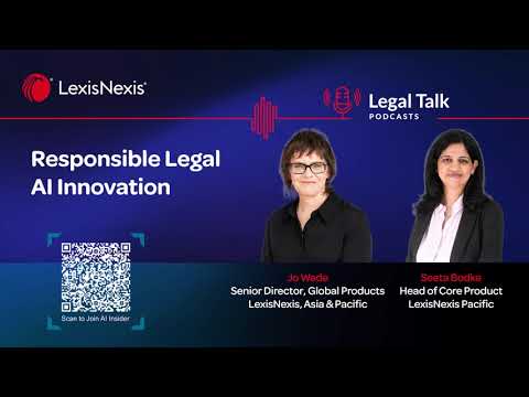 More information about "Video: Responsible Legal AI Innovation | LexisNexis Australia"