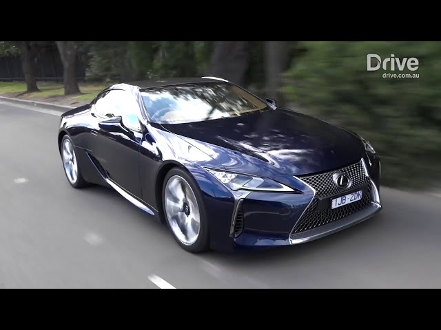 More information about "Video: 2017 Lexus LC500 Road Test Review   Drive com au"