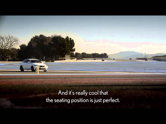 More information about "Video: Ex-F1 Driver Alex Wurz driving the Lexus IS 300h F Sport"