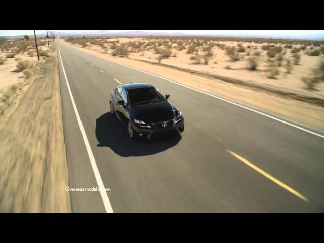 More information about "Video: The Lexus IS 250, IS 300h, IS 350 TVC 30 Sec"
