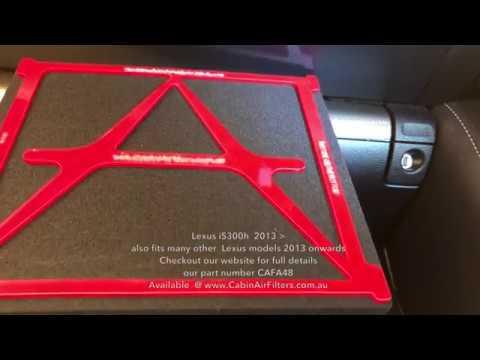 More information about "Video: Lexus cabin air filter install video"