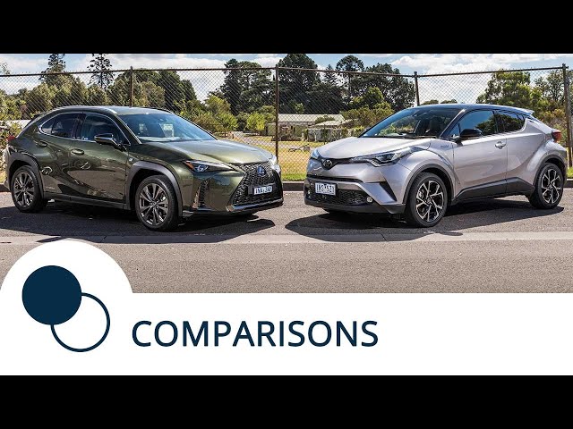 More information about "Video: 2019 Lexus UX 250h F Sport v Toyota C-HR Koba AWD Comparison | carsales"