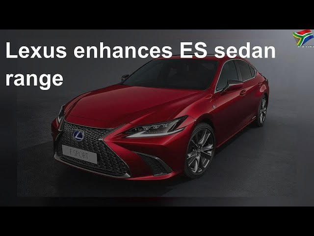 More information about "Video: Lexus enhances ES sedan range"