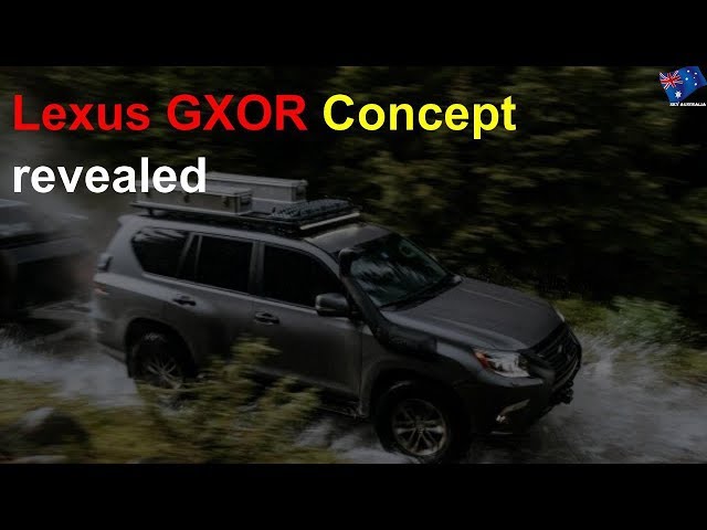 More information about "Video: Lexus GXOR Concept revealed"