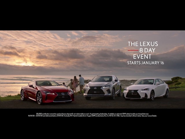 More information about "Video: The Lexus 8 Day Event"