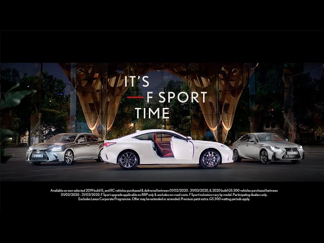 More information about "Video: It's F Sport Time"