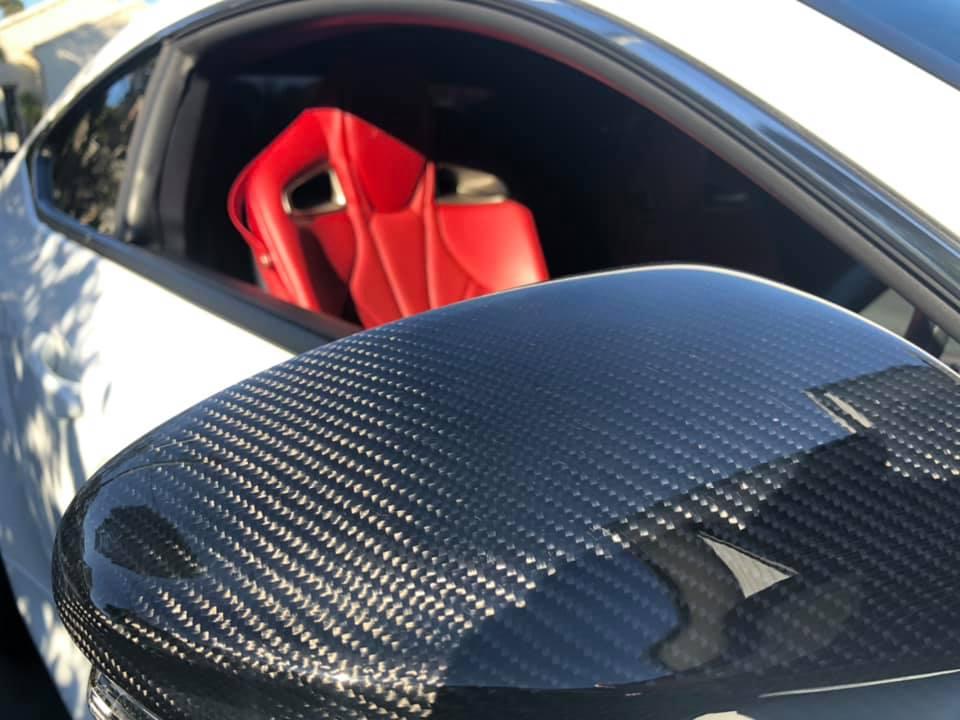 Tom's Racing Carbon Mirrors