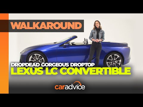 More information about "Video: 2020 Lexus LC500 Convertible walkaround: oof, that V8 sound! | CarAdvice"