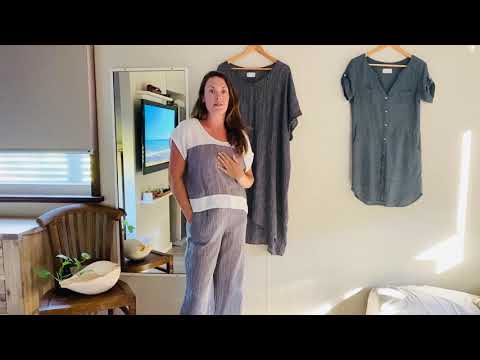 More information about "Video: Product VIDEO - The Annie Kaftan Top and matching Lexus pants by Love Linen"