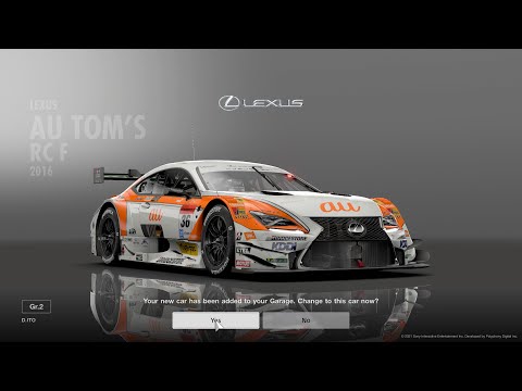 More information about "Video: Gran Turismo™SPORT | Lexus au TOM'S RC F | Test Race"