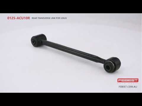 More information about "Video: 0125-ACU10R REAR TRANSVERSE LINK FOR LEXUS"
