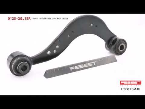 More information about "Video: 0125-GGL15R REAR TRANSVERSE LINK FOR LEXUS"