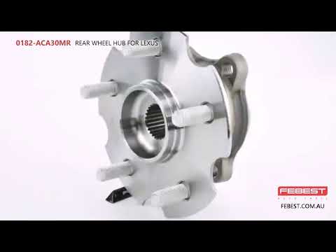 More information about "Video: 0182-ACA30MR REAR WHEEL HUB FOR LEXUS"