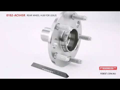 More information about "Video: 0182-ACV45R REAR WHEEL HUB FOR LEXUS"