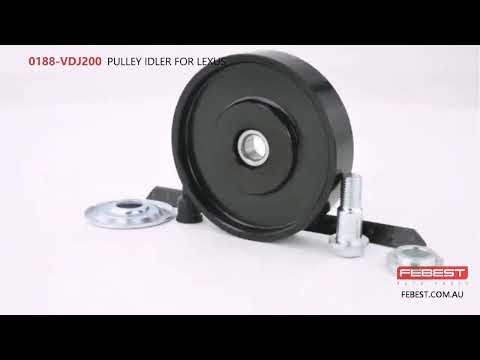 More information about "Video: 0188-VDJ200 PULLEY IDLER FOR LEXUS"
