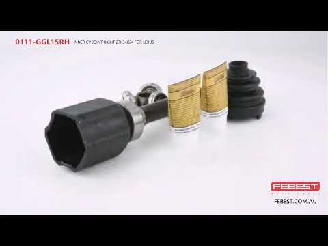 More information about "Video: 0111-GGL15RH INNER CV JOINT RIGHT 27X34X24 FOR LEXUS"