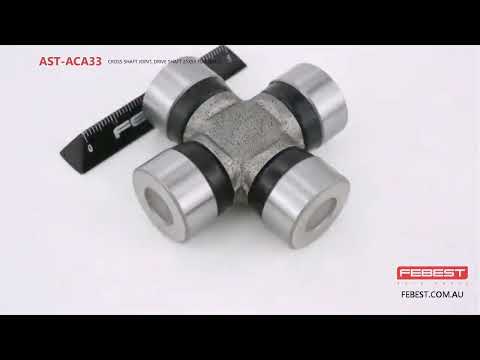 More information about "Video: AST-ACA33 CROSS SHAFT JOINT, DRIVE SHAFT 21X53 FOR LEXUS"