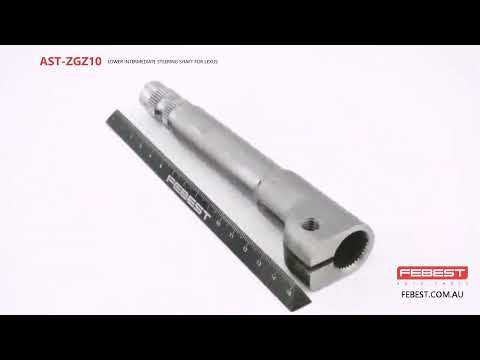 More information about "Video: AST-ZGZ10 LOWER INTERMEDIATE STEERING SHAFT FOR LEXUS"