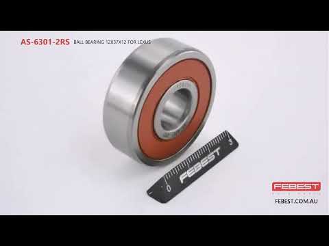 More information about "Video: AS-6301-2RS BALL BEARING 12X37X12 FOR LEXUS"