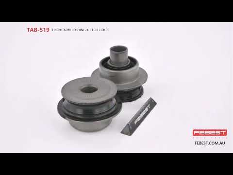 More information about "Video: TAB-519 FRONT ARM BUSHING KIT FOR LEXUS"