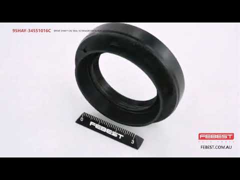 More information about "Video: 95HAY-34551016C DRIVE SHAFT OIL SEAL 32.9X54.8X10X16 FOR LEXUS"