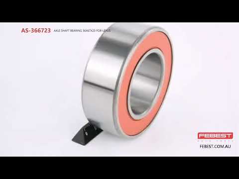 More information about "Video: AS-366723 AXLE SHAFT BEARING 36X67X23 FOR LEXUS"