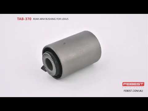 More information about "Video: TAB-370 REAR ARM BUSHING FOR LEXUS"