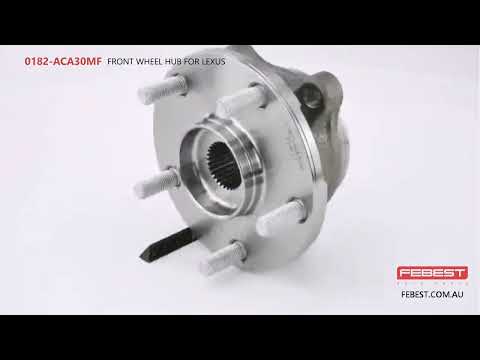 More information about "Video: 0182-ACA30MF FRONT WHEEL HUB FOR LEXUS"