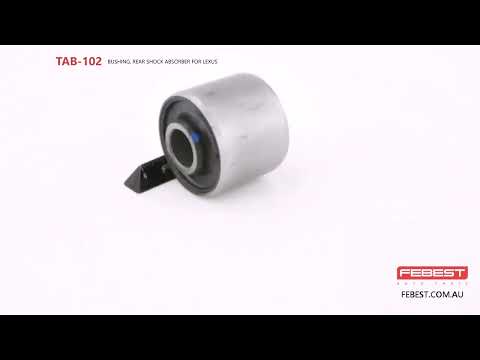 More information about "Video: TAB-102 BUSHING, REAR SHOCK ABSORBER FOR LEXUS"