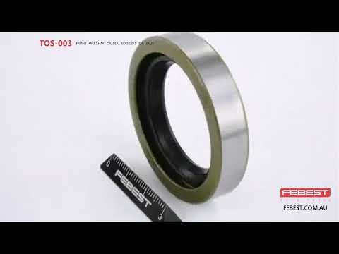 More information about "Video: TOS-003 FRONT HALF SHAFT OIL SEAL 35X50X9.5 FOR LEXUS"