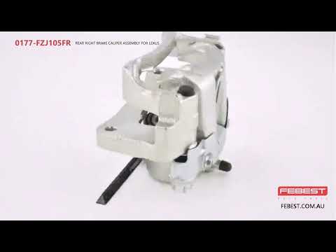More information about "Video: 0177-FZJ105FR REAR RIGHT BRAKE CALIPER ASSEMBLY FOR LEXUS"