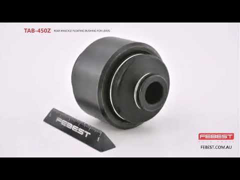 More information about "Video: TAB-450Z REAR KNUCKLE FLOATING BUSHING FOR LEXUS"