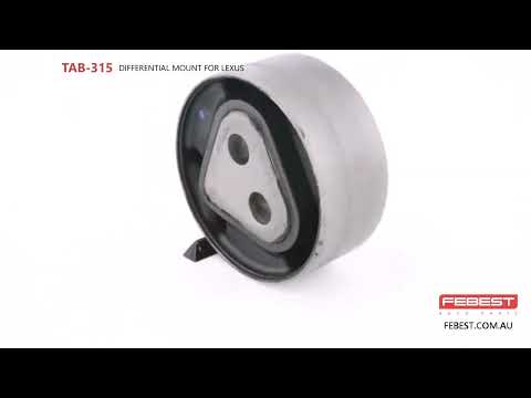More information about "Video: TAB-315 DIFFERENTIAL MOUNT FOR LEXUS"
