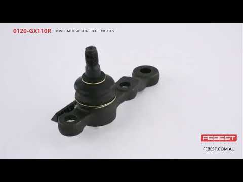 More information about "Video: 0120-GX110R FRONT LOWER BALL JOINT RIGHT FOR LEXUS"
