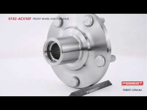 More information about "Video: 0182-ACV30F FRONT WHEEL HUB FOR LEXUS"