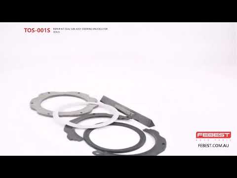 More information about "Video: TOS-001S REPAIR KIT SEAL SUB-ASSY STEERING KNUCKLE FOR LEXUS"