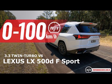 More information about "Video: 2022 Lexus LX 500d F Sport 0-100km/h & engine sound"