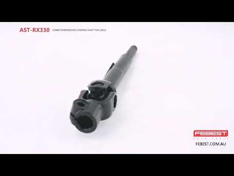 More information about "Video: AST-RX330 LOWER INTERMEDIATE STEERING SHAFT FOR LEXUS"
