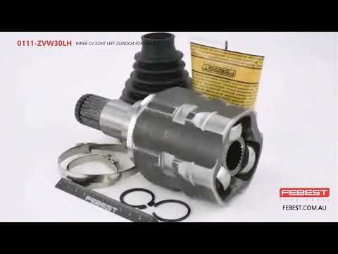 More information about "Video: 0111-ZVW30LH INNER CV JOINT LEFT 25X50X24 FOR LEXUS"