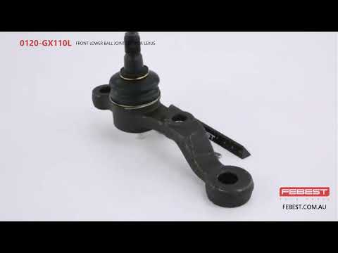 More information about "Video: 0120-GX110L FRONT LOWER BALL JOINT LEFT FOR LEXUS"
