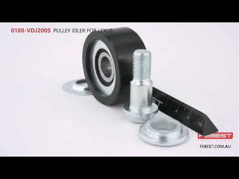 More information about "Video: 0188-VDJ200S PULLEY IDLER FOR LEXUS"