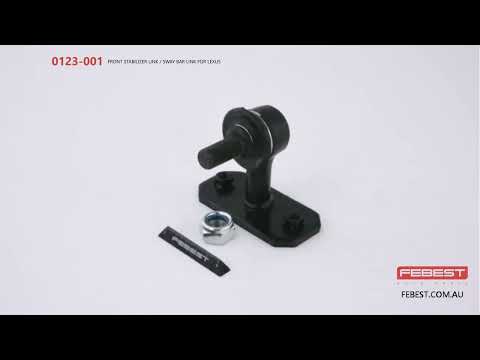 More information about "Video: 0123-001 FRONT STABILIZER LINK / SWAY BAR LINK FOR LEXUS"