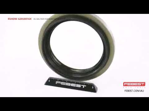 More information about "Video: 95HDW-62850816X OIL SEAL REAR HUB 60X85.15X7.6X16.5 FOR LEXUS"