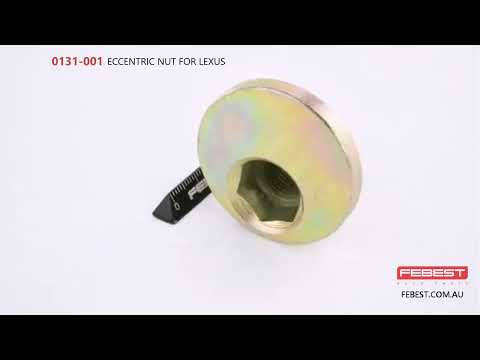 More information about "Video: 0131-001 ECCENTRIC NUT FOR LEXUS"