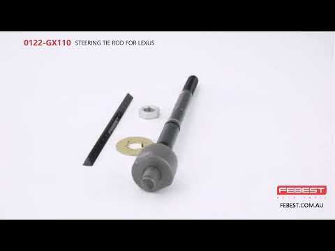 More information about "Video: 0122-GX110 STEERING TIE ROD FOR LEXUS"