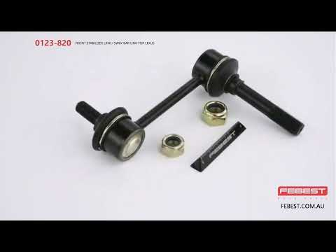 More information about "Video: 0123-820 FRONT STABILIZER LINK / SWAY BAR LINK FOR LEXUS"