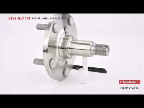 More information about "Video: 0182-GX110F FRONT WHEEL HUB FOR LEXUS"