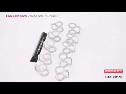 More information about "Video: RINGFL-007-PCS10 O-RING FUEL INJECTOR PCS 10 FOR LEXUS"