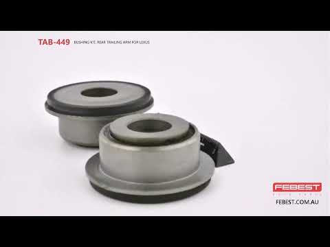 More information about "Video: TAB-449 BUSHING KIT, REAR TRAILING ARM FOR LEXUS"