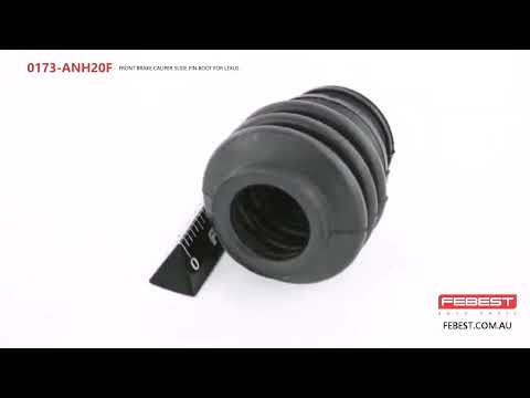 More information about "Video: 0173-ANH20F FRONT BRAKE CALIPER SLIDE PIN BOOT FOR LEXUS"